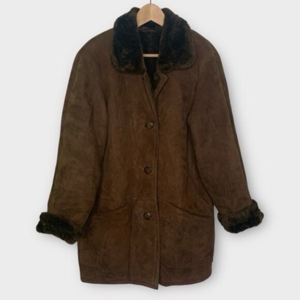 Vintage Danier Sheepskin Jacket Coat